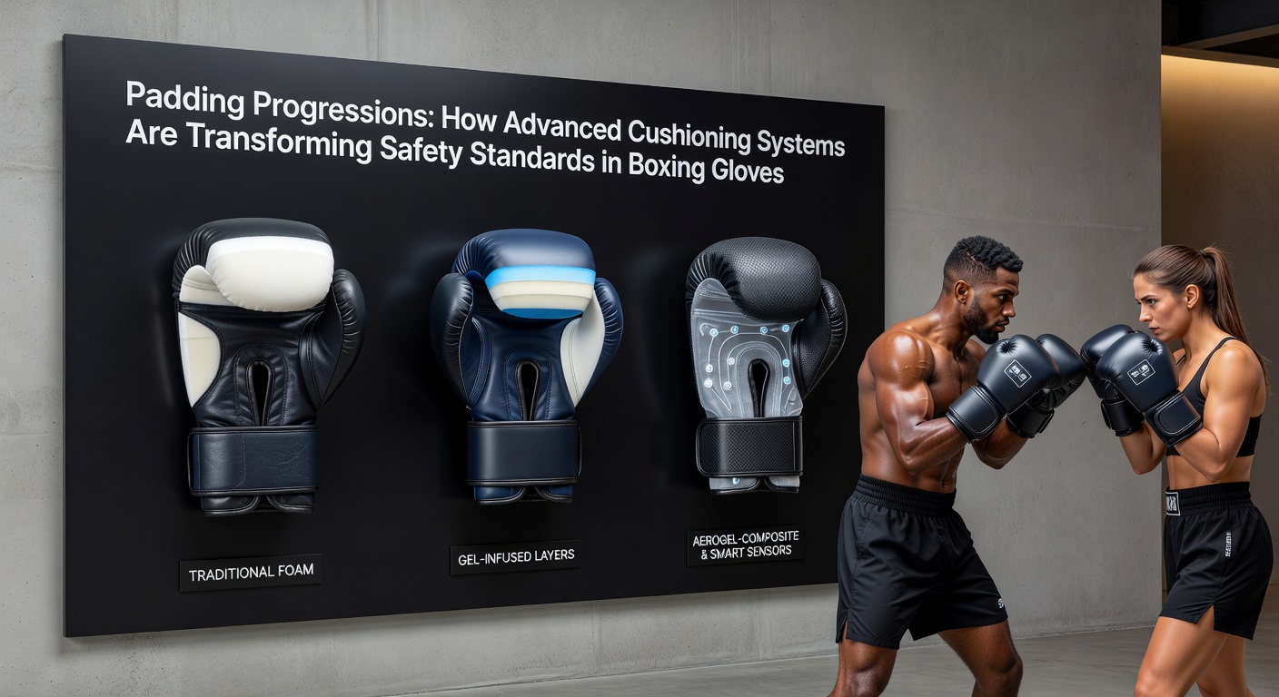 Cushioning layers in basketball protective gear and soccer cleats showing energy dispersion patterns